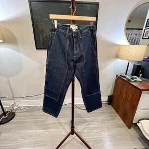 Madewell - Relaxed Straight Denim Work Pants (31/30) - Blue